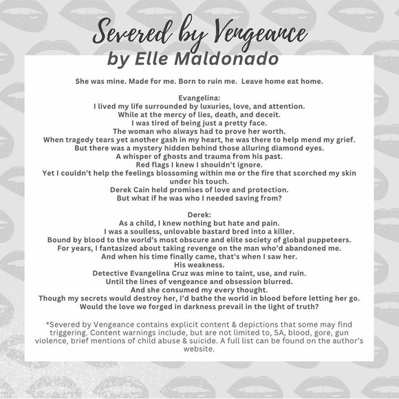 Severed by Vengeance probably smut special edition - Picture 4 of 8